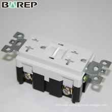 Zócalo eléctrico universal personalizado del interruptor del receptáculo de GFCI de la pared